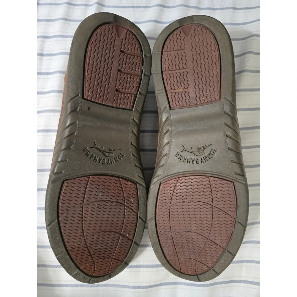 Men's Tommy Bahama Leather Slip-On Loafers - Size 9.5M